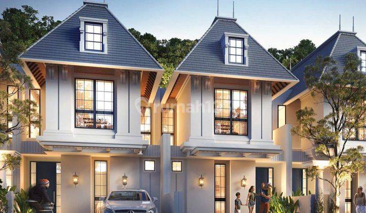 Cluster rumah 2 lantai premium,baru. Desain Mpdern Classic. Siap huni.  SHM IMB. Diapit 3 Pintu Tol, 12 menit Pintu Tol JORR Jatiwarna, 15 menit Pintu Tol Jatiasih, 19 menit Pintu Tol Pondok Gede Timur 2 
 2