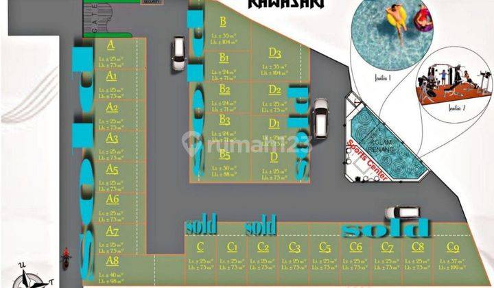 Cluster Eksklusif Strategis Di Rawasari, Percetakan Negara Jakarta Pusat. Tipe 73/25. Dekat Ke Pintu Toll, Dekat Mall, Dekat Rumah Sakit Besar, Dekat Universitas Besar, Dekat Stasiun, Fasilitas Umum.  2