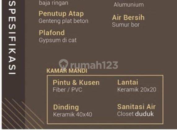 Rumah Cluster Strategis Bebas Banjir Depok Akses 2 Mobil. Dekat Universitas, Gerbang Tol, Rumah Sakit, Terminal. Free Biaya Bphtb, Free Biaya Ajb, Free Biaya Shm. Ada Promo Khusus Cash 