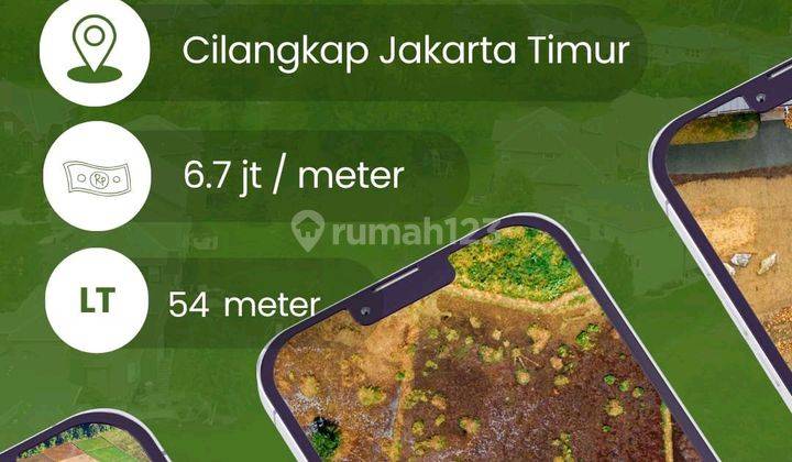 Tanah Kavling Siap Bangun Didalam Lingkungan Cluster One Gate Di Cilangkap Jakarta Timur Dengan Harga Terjangkau. Lokasi Strategis Dan Dikelilingi Penghijauan Dekat Ke Toll Cibubur, Toll Jago, Toll Setu° Dekat Ke Bandara Halim° Dekat Ke Tmii° Dekat Ke Mal 1