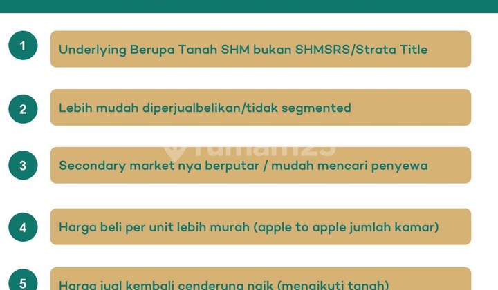 Sudah Full Okupansi : Investasi Rumah Kost Premium Dekat Kampus Ipb.potensi Omzet Sewa Bersih Per Tahun bisa Mencapai Rp90juta. Auto Pilot : Pembeli Tak Perlu Pusing Cari Penyewa dan Mengelola karena Dibantu Dikelola dan Dicarikan Penyewanya oleh Estat 2