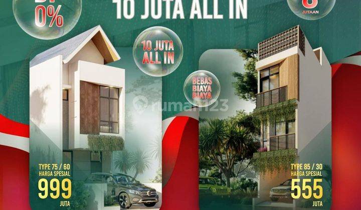 Rumah Baru, Cluster One Gate Strategis Harga Terjangkau. Setu Cipayung. Jakarta Timur. Akses Dekat Jalan Utama Terusan Mabes Tni. Akses Juga Dekat Dengan Tmii, Universitas Paramadina, Terminal Pasar Rebo, Rumah Sakit. Promo Bonus Motor Listrik  1