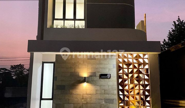 Cluster Baru Asri Eco Living Depok. Desain Bali Industrialis. Lokasi Dekat, Cuma 5 Menit ke Pintu Tol Cimanggis, Sekolah, Stasiun LRT Podomoro Golf View , Rsud Asa, Minimarket, 2