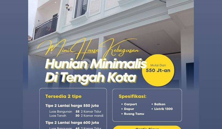 Rumah Baru 2 Lantai Akses Mobil Di Kebagusan Pasar Minggu Jaksel. Dekat Ke Jalan Kebagusan Raya, Stasiun Krl Tanjung Barat. Cuma 2.7 Km Halte Tj Ragunan ± 3 Km Tb Simatupang, ± 3.7 Km Aeon Mall Tanjung Barat. Shm - Sertifikat Hak Milik 2