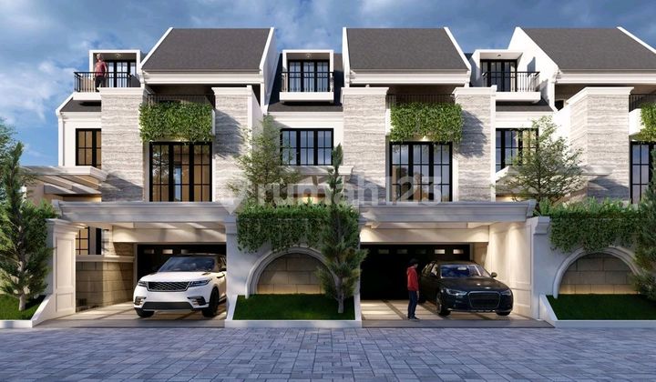 Rumah Cluster Eksklusif Nyaman Di Klender, Duren Sawit, Jakarta Timur. Shm. Lokasi Sangat Strategis Ke Pusat Kota. Rumah Tiga Lantai, 4 Kt + 3 Km