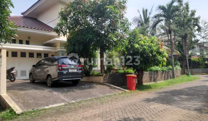 Rumah Posisi Hoek Design Kontemprer Modern Lokasi Taman Rempoa Indah Rempoa