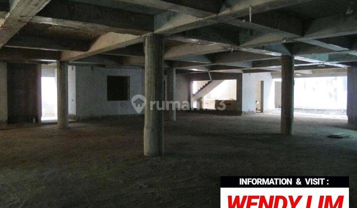 DIJUAL BANGUNAN SETENGAH JADI dpn TAMAN di BUKIT GOLF PONDOK INDAH 2