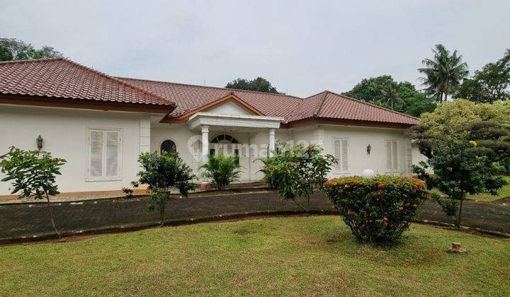 DIJUAL RUMAH dgn TANAH LUAS di PERUM VILLA CINERE MAS 1