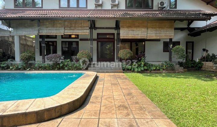 DIJUAL RUMAH LUAS dgn S.POOL di Jl BENDA RAYA / KEMANG, AMPERA 1