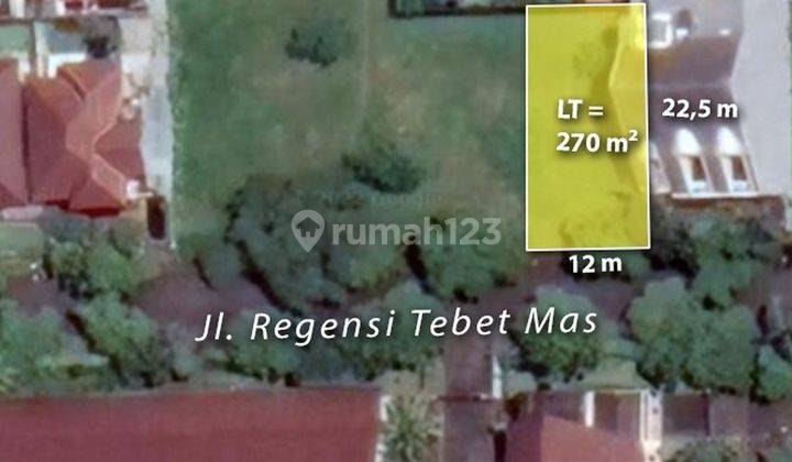 DIJUAL TANAH di Jl REGENCY TEBET MAS, JAKSEL 2