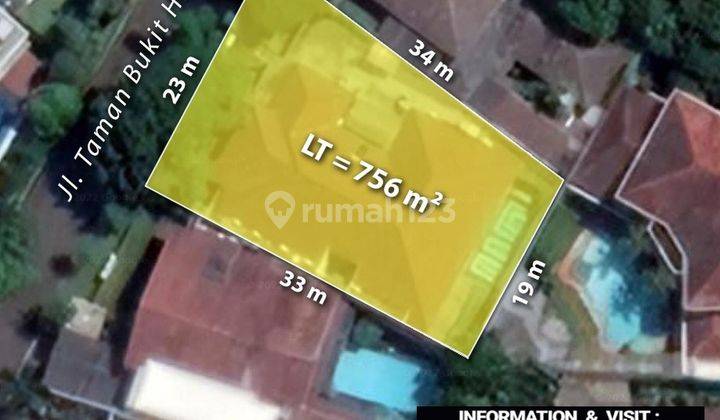 DIJUAL RUMAH di Jl TAMAN BUKIT HIJAU, PONDOK INDAH 2