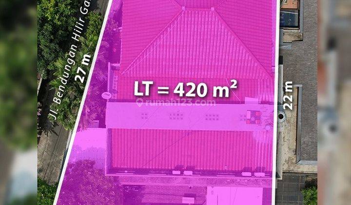 Dijual Rumah Zona Komersial Jl Bend Jatiluhur, Bendhil 1