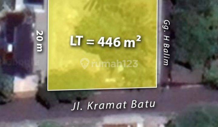 Dijual Tanah di Jl Kramat Batu , Gandaria, Jaksel 1