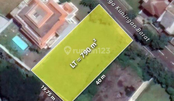 Dijual Tanah Jl Megakuningan Barat, Jaksel 1