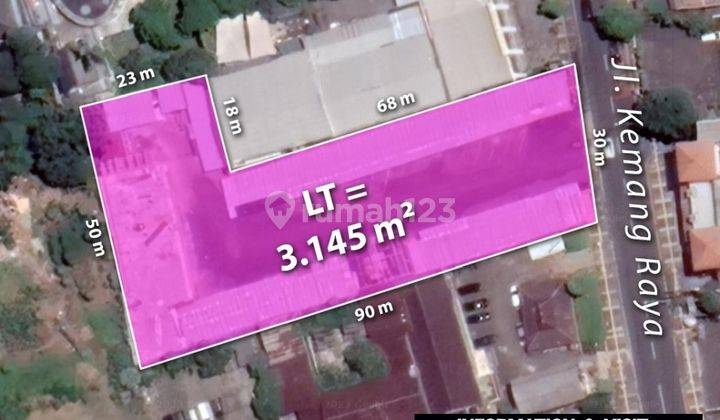 Tanah Strategis Zona Komersial At Jl Kemang Raya, Jaksel 1