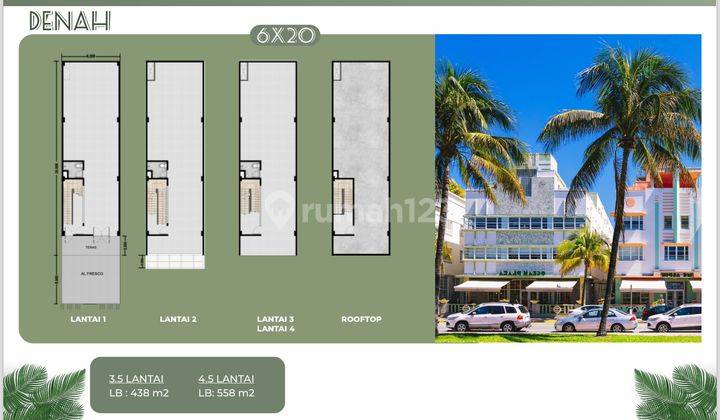 Soho Miami Pik2 Uk 8x20 3,5 Lantai Lokasi Bagusss 1