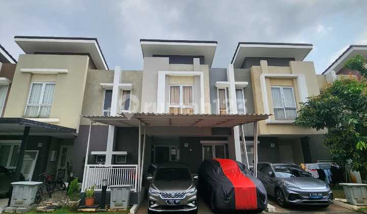 RUMAH FULL FURNISH DI GADING SERPONG HADAP UTARA