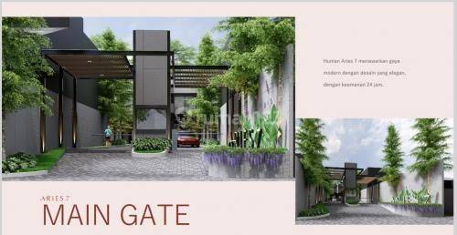 Jual Rumah Baru di Taman Aries Jakarta Selatan Tipe 3 BR 2