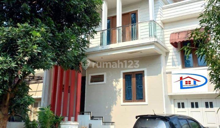 Rumah cantik 2 lantai siap huni didalam cluster elite Kota Wisata Cibubur 1