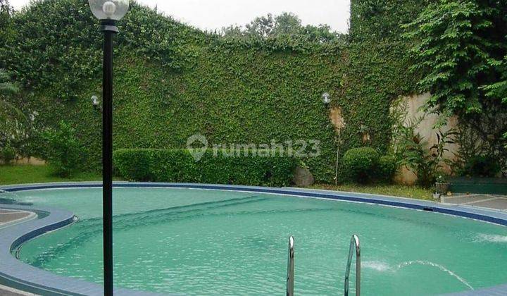 Rumah Cantik Ada Kolam Renang Harga Dibawah Njop Didalan Perumahan Elite Pondok Indah Jakarta Selatan 1