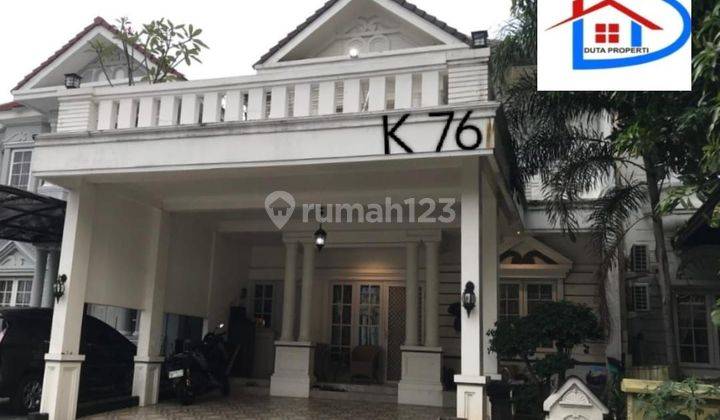 Rumah Cantik Model Klasik 2 Lantai Siap Huni Didalam Cluster Elite Kota Wisata Cibubur 2