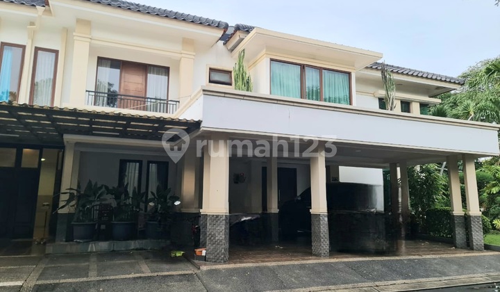 Corner House with Large Land Inside Elite Cluster in Kota Wisata Cibubur 2