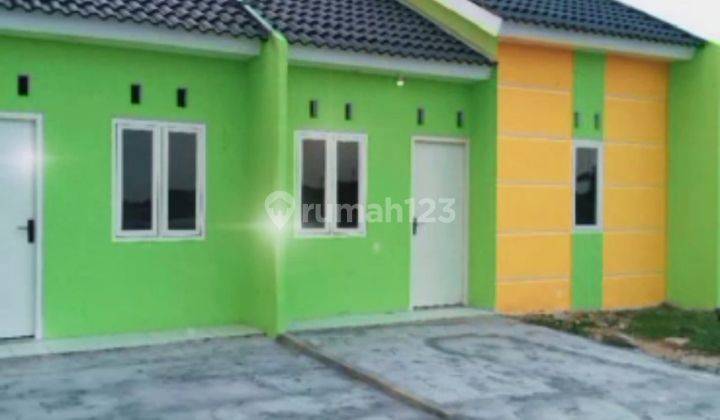 Rumah murah dan terjangkau dekat jln raya utama  1