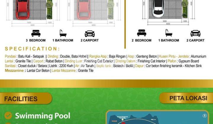 Rumah murah dan terjangkau dekat MC Donald Tangerang 2