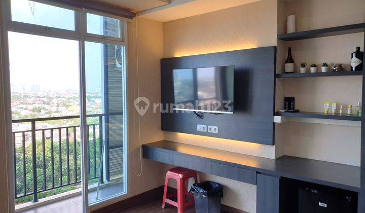 Dijual Apartemen Fully Furnished Type 1 BR Di Puri Orchard Area Jakata Barat 1