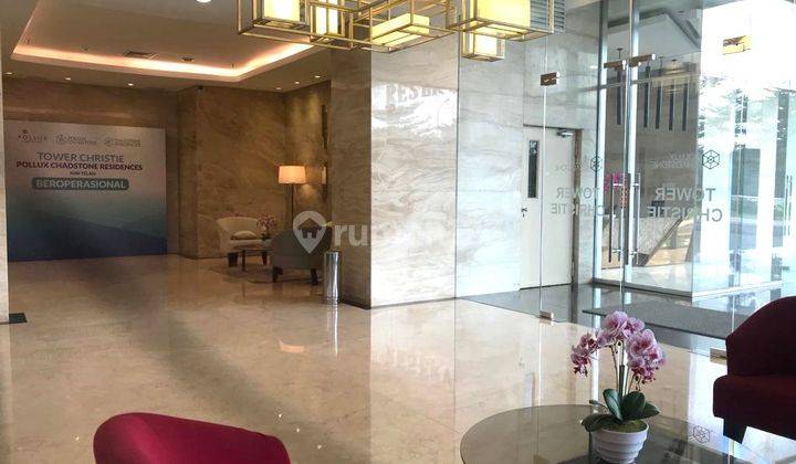 ruang keluarga apartemen type studio, kondisi bagus,