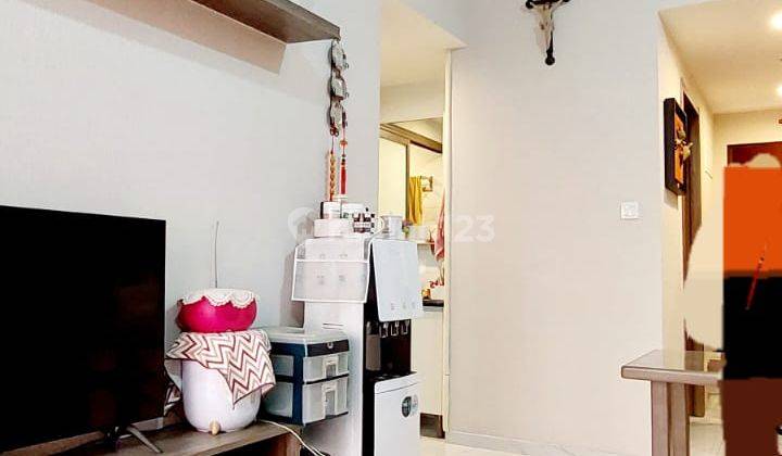 ruang keluarga dijual apartemen siap huni, fully