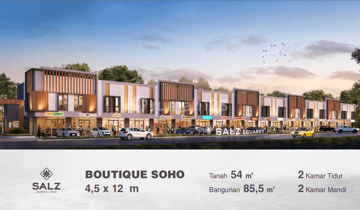 Segera Miliki Boutique Soho Konsep Yang Menyatu Antara Ruang Komersial Dan Hunian 2