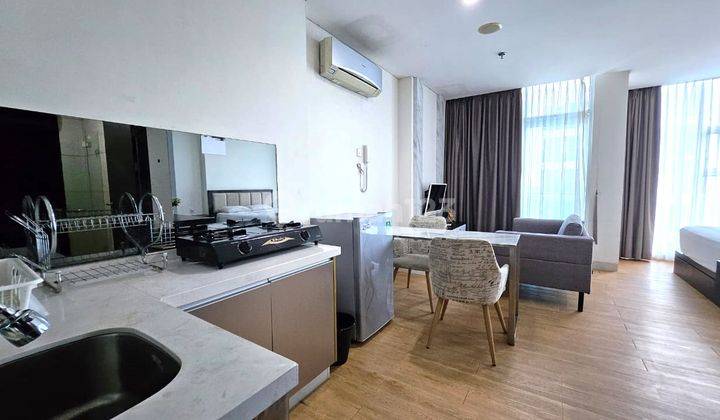 Dijual Apartemen Fully Furnished Type Studio Siap Huni Di Brooklyn Alam Sutera