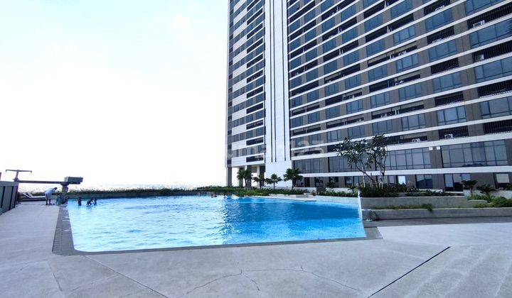 kolam renang dijual apartemen siap huni type