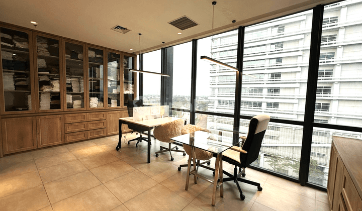 Disewakan Office Space Fully Furnished Minimal 2 Tahun Di The Smith Area Alam Sutera 2