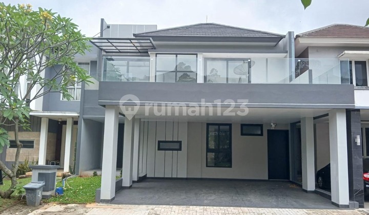 Rumah Siap Huni New Minimalis Modern Area De Park Cluster De Cajuputi BSD City Tangerang