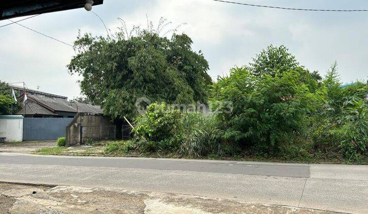 Tanah Jalan Diklat Pemda Uk Lebar 43,5 X Panjang 89,5 , Curug Tangerang 2