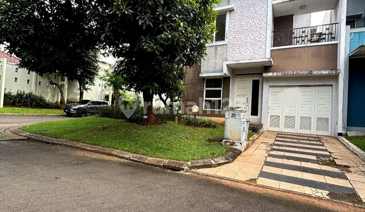 Murah Rumah Hoek 2 Lt Siap Huni Lt 235 M2 Cluster Ruby Phg Gading Serpong