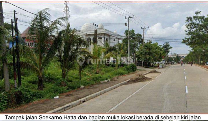 Tanah Luas 13,932 M2 Jl Soekarno Hatta Sukarame Palembang 1