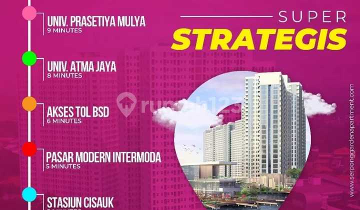 Promo Hot Deals,Apartemen Serpong Garden.