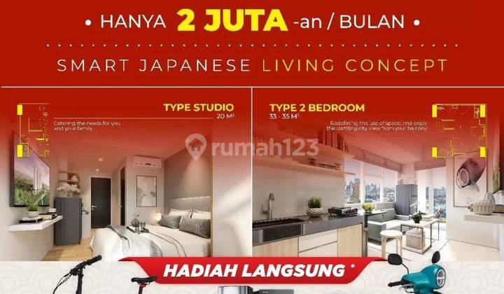 Promo Hot Deals,Apartemen Serpong Garden.
