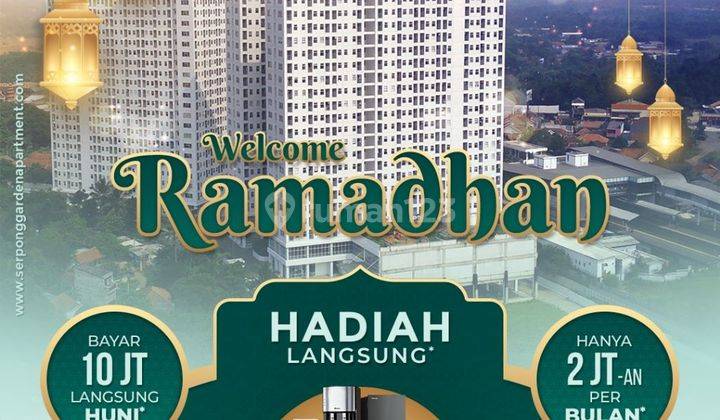 Cukup Bayar 10 JT saja. Miliki Hunian Apartemen Serpong Garden. 1