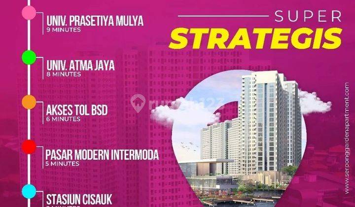 Cukup Bayar 10 JT saja. Miliki Hunian Apartemen Serpong Garden. 4