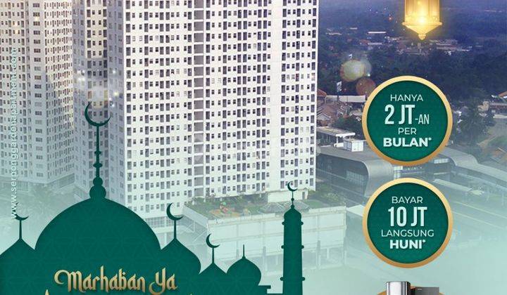Promo Berkah Ramadhan. Apartemen Serpong.Garden. 1