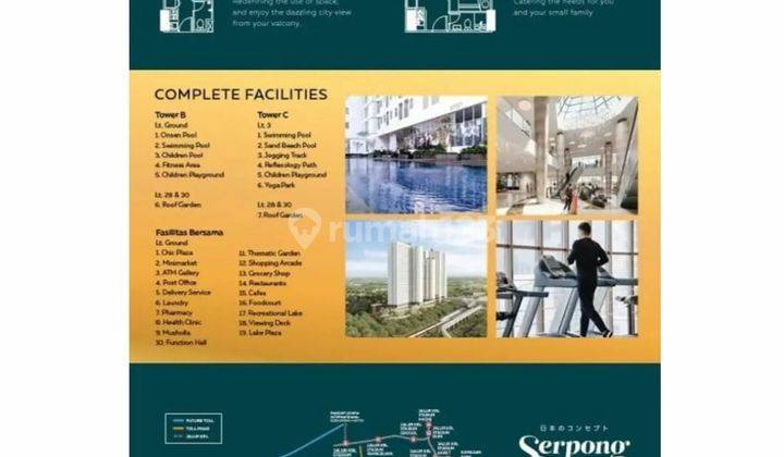 Akses Super Cepat dari dan ke Apartemen Serpong Garden. 23