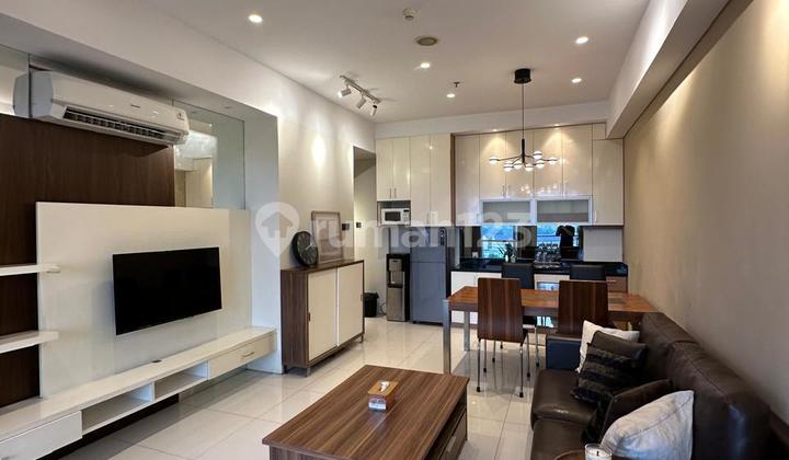 For Rent Apartment 1 Park Residence 2BR Furnished Size 91 sqm in Gandaria South Jakarta