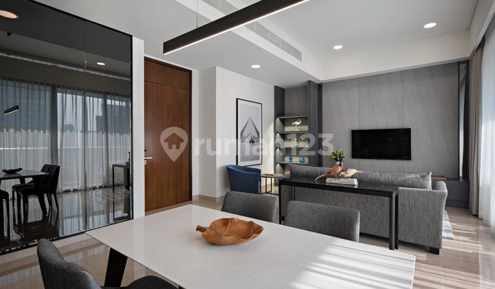 For Rent: Anandamaya Residence Apartment 3BR 217m2 Elegantly Furnished in Sudirman, Central Jakarta 1