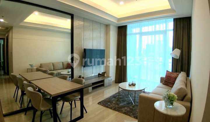 For Rent Apartment South Hill 2BR Furnished Size 87M in South Jakarta
