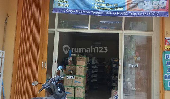 KEBRAON RUMAH USAHA LOKASI SANGAT STRATEGIS BAGUS 1