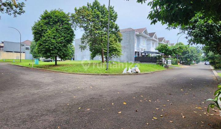 Tanah Hook sebelah Greenbelt di Perumahan Kota Wisata Cibubur.